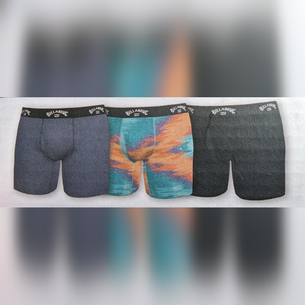 Billabong Performance Boxer Briefs 3 Pack XL